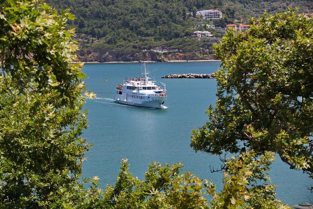 Aktaion Guest Rooms Skopelos stad Exteriör bild
